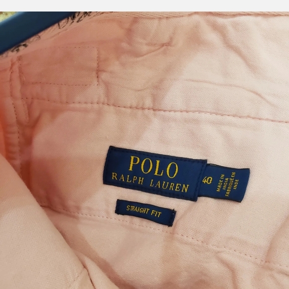 POLO RALPH LAUREN MEN'S STRAIGHT FIT FLAT FRONT 7" INSEAM PINK SHORTS 40 $98 NWT - Picture 5 of 8